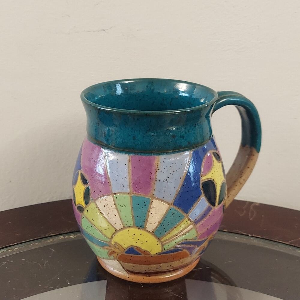 Vintage Colors Pottery by Dave Hammond (2022) Ceramic Coffee Mug